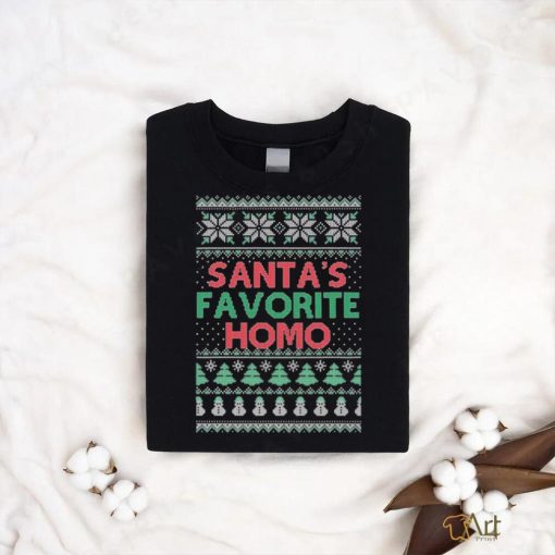 Santa’s Favorite Homo ,Christmas Gifts shirt