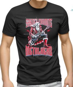 Santa’s Favorite Metalhead Christmas Shirt