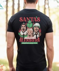 Santa’s Sleighers Christmas Rock Tour T Shirt
