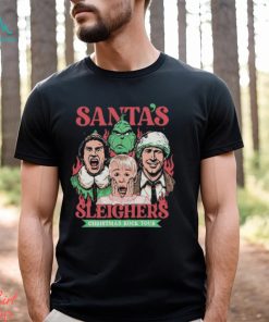 Santa’s Sleighers Christmas Rock Tour T Shirt