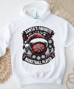 Santa’s favorite basketball player Christmas t shirt