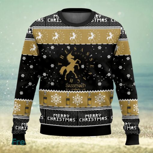 Sassenach Whiskey 3D Sweater Christmas Gift Ugly Christmas Sweater