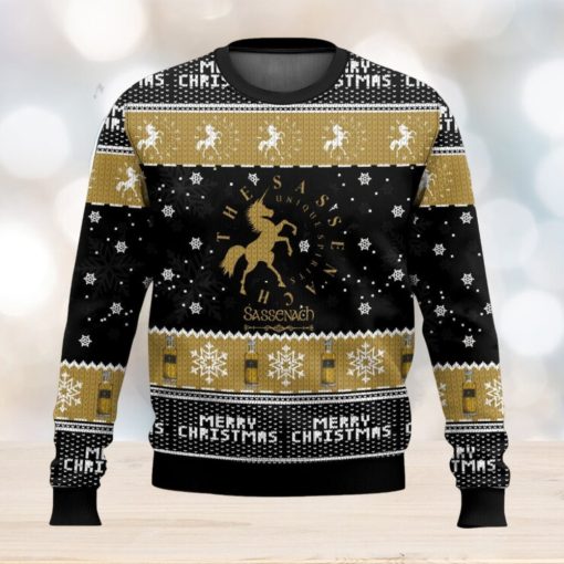 Sassenach Whiskey All Over Printed Ugly Christmas Sweater Trending Christmas Gift Ideas