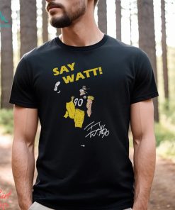 Say watt signature shirt