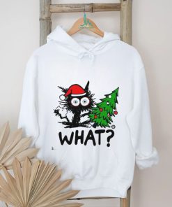 Scary Black Cat Christmas Tree Shirt, hoodie, sweater, long sleeve and tank top Scary Black Cat Christmas Tree Shirt