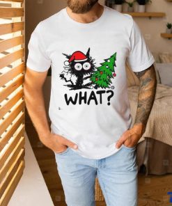 Scary Black Cat Christmas Tree Shirt, hoodie, sweater, long sleeve and tank top Scary Black Cat Christmas Tree Shirt