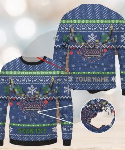 Scentsy Ugly Sweater Christmas Gift 3D Sweater Men And Women Sweater Men And Women Gift Custom Name