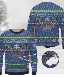 Scentsy Ugly Sweater Christmas Gift 3D Sweater Men And Women Sweater Men And Women Gift Custom Name