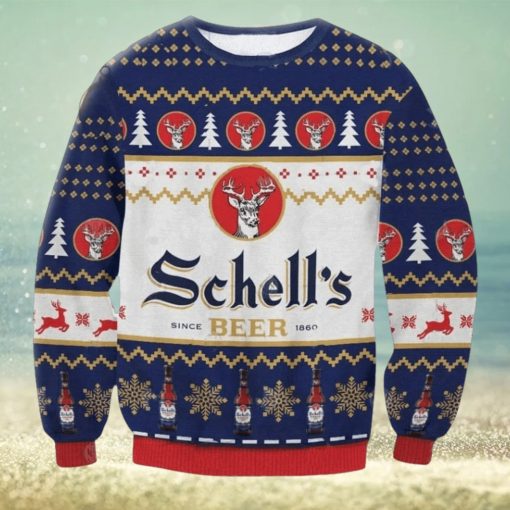 Schell Brewing Ugly Christmas Sweater, Gift for Christmas Party