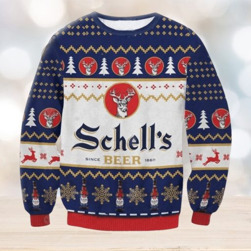 Schell Brewing Ugly Christmas Sweater, Gift for Christmas Party