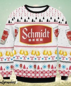 Schmidt Beer Ugly Christmas Sweater, Gift for Christmas Holiday