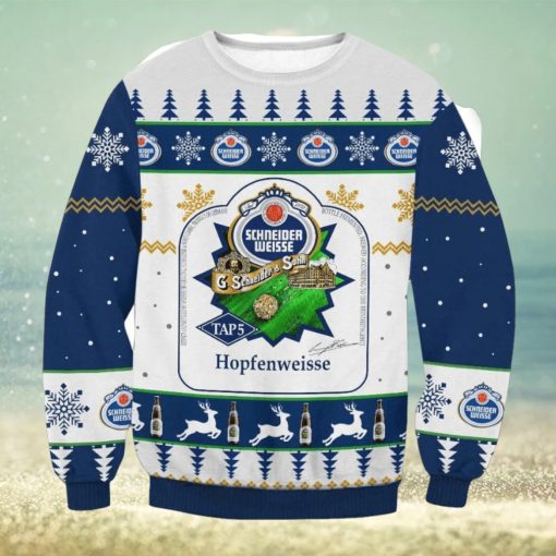 Schneider Weisse Hopfenweisse Ugly Christmas Sweater, Gift for Christmas Holiday