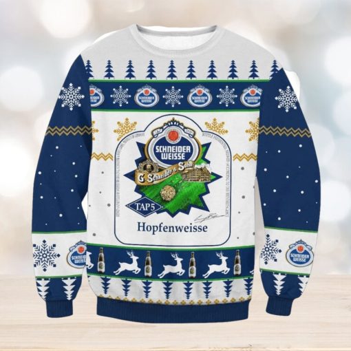 Schneider Weisse Hopfenweisse Ugly Christmas Sweater, Gift for Christmas Holiday