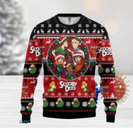 Scooby Doo Knitted Christmas Ugly Christmas Sweaters Gift For Men Women