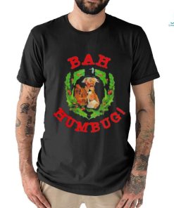 Scrooge Bah Humbug T Shirt Art Funny Anti Christmas Spirit T Shirt