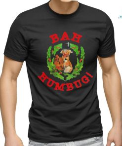 Scrooge Bah Humbug T Shirt Art Funny Anti Christmas Spirit T Shirt