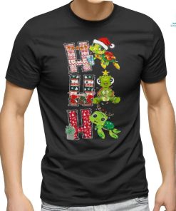Sea Turtle Ho Ho Ho Christmas Shirt