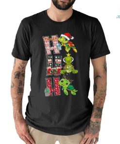 Sea Turtle Ho Ho Ho Christmas Shirt