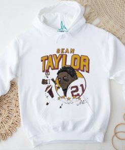 Sean Taylor Gray Washington Commanders Caricature Retired Player T shirt