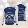 Seattle Seahawks Christmas Skull Ugly Christmas Sweaters