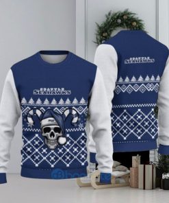 Seattle Seahawks Christmas Skull Ugly Christmas Sweaters