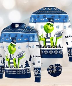 Seattle Seahawks Grinch Nfl Ugly Christmas Sweaters