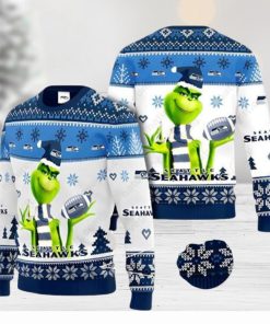 Seattle Seahawks Grinch Nfl Ugly Christmas Sweaters