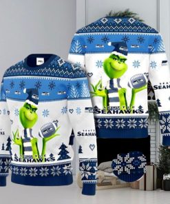 Seattle Seahawks Grinch Nfl Ugly Christmas Sweaters