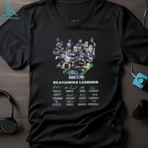 Seattle Seahawks Legends Players In My Heart Signatures shirt