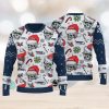 New York Mets Baby Groot And Grinch Best Friends Christmas AOP Sweater