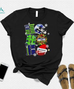 Seattle Seahawks NFL ho ho ho Christmas shirt