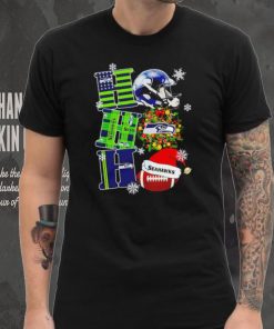 Seattle Seahawks NFL ho ho ho Christmas shirt