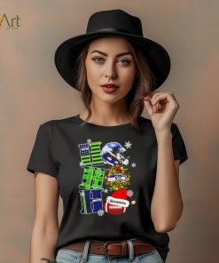 Seattle Seahawks NFL ho ho ho Christmas shirt
