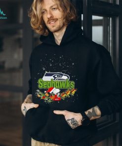 Seattle Seahawks Snoopy Christmas T Shirt
