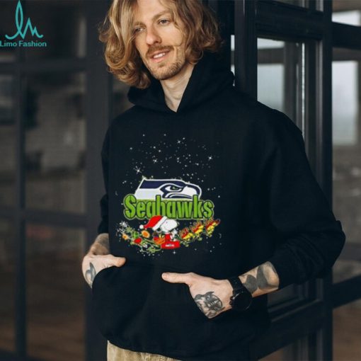 Seattle Seahawks Snoopy Christmas T Shirt