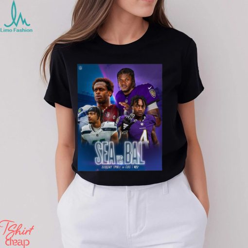 Seattle Seahawks Vs Baltimore Ravens Sunday Football Game 2023 Shirt
