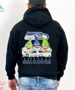 Seattle Seahawks X Gnome Christmas Shirt