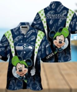 Seattle Seahawks nfl mickey mouse Hawaiian Shirt custom for fan