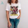 Christmas Cows With Santa Hat And Christmas Light Shirt