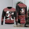 Redskins Jack Skellington Halloween Knitted Ugly Christmas Sweater