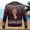 Heart of Midlothian F.C. SPFL Scottish Snow Fall Pine Ugly sweater