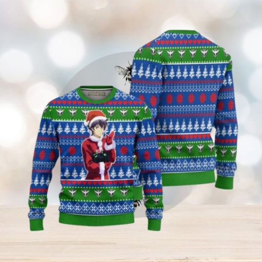 Setsuna F Seiei Anime Ugly Christmas Sweater Custom Gundam Xmas Gift