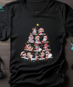 Seventeen Chibi Member Christmas Tree Tshirt