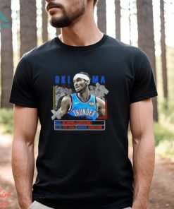 Shai Gilgeous Alexander Canadian professional basketball player for the Oklahoma City Thunder T Shirt