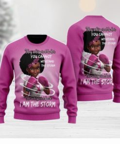 She Whispered Back I Am The Storm Christmas Unisex Ugly Sweater