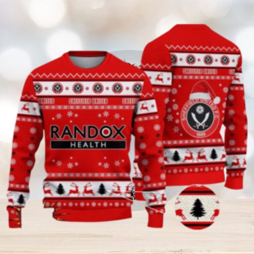 Sheffield United F.C 3D Ugly Christmas Sweater For Men And Women Sport Fans