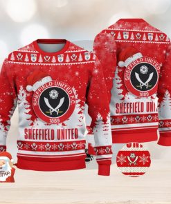 Sheffield United F.C Ugly Christmas Sweater Holiday Gift Ideas For Men And Women