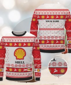 Shell Ugly Sweater Christmas Gift Ideas Custom Name