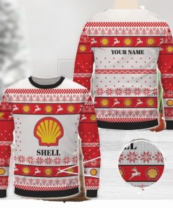 Shell Ugly Sweater Christmas Gift Ideas Custom Name