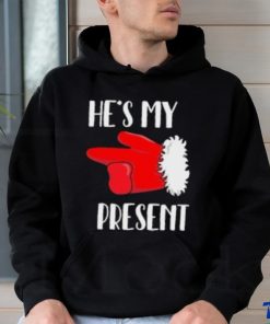 She's My Gift He's My Present Matching Christmas T shirt